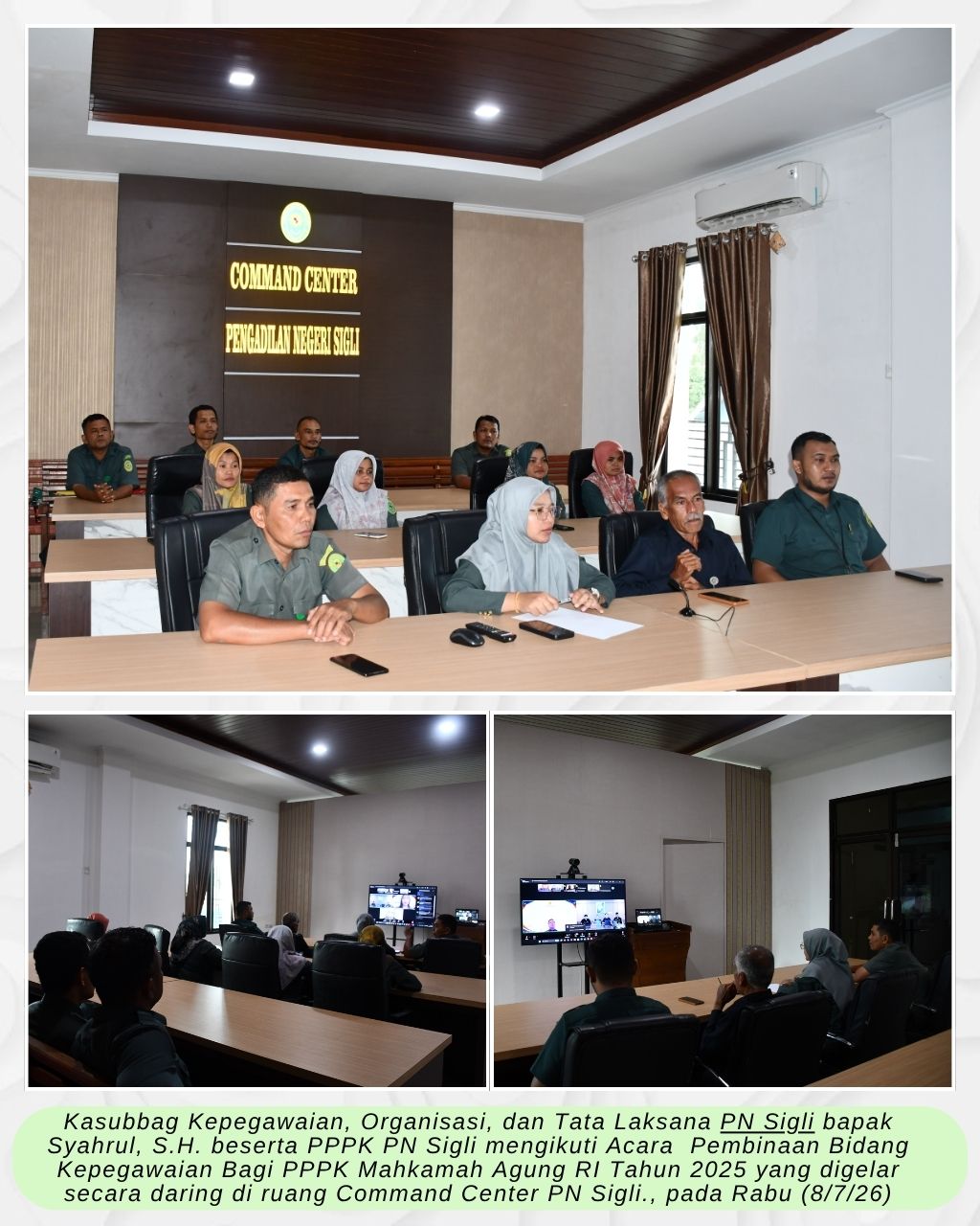 PEMBINAAN BIDANG KEPEGAWAIAN BAGI PPPK MAHKAMAH AGUNG RI TAHUN 2025