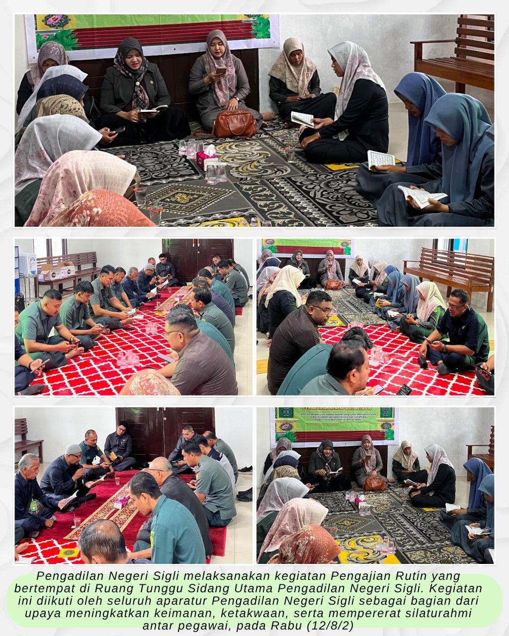 PENGAJIAN RUTIN PENGADILAN NEGERI SIGLI